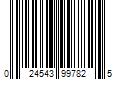 Barcode Image for UPC code 024543997825