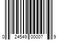 Barcode Image for UPC code 024549000079