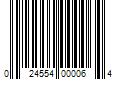 Barcode Image for UPC code 024554000064