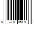 Barcode Image for UPC code 024600010337