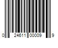 Barcode Image for UPC code 024611000099