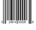 Barcode Image for UPC code 024614000065