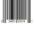Barcode Image for UPC code 024631000161. Product Name: Restore 8-Cylinder Formula Engine Restorer and Lubricant - 16 oz.