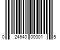 Barcode Image for UPC code 024640000015