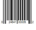 Barcode Image for UPC code 024641000052