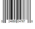 Barcode Image for UPC code 024655047678