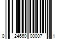 Barcode Image for UPC code 024660000071