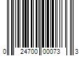 Barcode Image for UPC code 024700000733