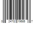 Barcode Image for UPC code 024702195857