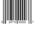 Barcode Image for UPC code 024710000037