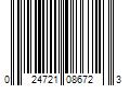 Barcode Image for UPC code 024721086723