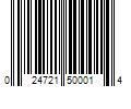 Barcode Image for UPC code 024721500014