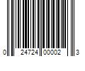 Barcode Image for UPC code 024724000023