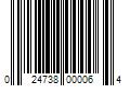 Barcode Image for UPC code 024738000064