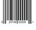 Barcode Image for UPC code 024749000091