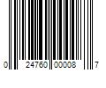 Barcode Image for UPC code 024760000087