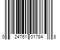 Barcode Image for UPC code 024761017848