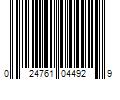 Barcode Image for UPC code 024761044929