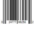 Barcode Image for UPC code 024777662582