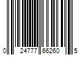 Barcode Image for UPC code 024777662605