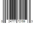 Barcode Image for UPC code 024777721593. Product Name: Sufix Advance Low-Vis Green Monofilament - 10lb - 1200yds