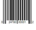 Barcode Image for UPC code 024780000012