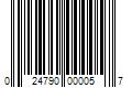 Barcode Image for UPC code 024790000057