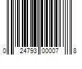 Barcode Image for UPC code 024793000078