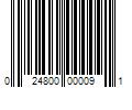 Barcode Image for UPC code 024800000091