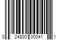 Barcode Image for UPC code 024800000411