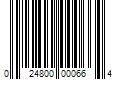 Barcode Image for UPC code 024800000664