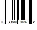 Barcode Image for UPC code 024800000862