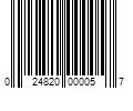 Barcode Image for UPC code 024820000057