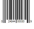 Barcode Image for UPC code 024844000309