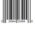 Barcode Image for UPC code 024844034946