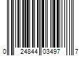 Barcode Image for UPC code 024844034977