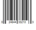 Barcode Image for UPC code 024844332103