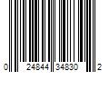 Barcode Image for UPC code 024844348302