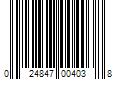 Barcode Image for UPC code 024847004038