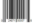 Barcode Image for UPC code 024871000075