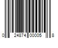 Barcode Image for UPC code 024874000058