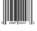 Barcode Image for UPC code 024897000073