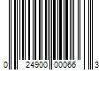 Barcode Image for UPC code 024900000663