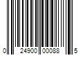 Barcode Image for UPC code 024900000885