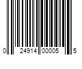 Barcode Image for UPC code 024914000055