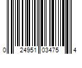 Barcode Image for UPC code 024951034754