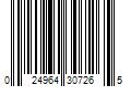 Barcode Image for UPC code 024964307265