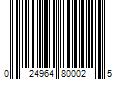 Barcode Image for UPC code 024964800025