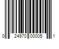 Barcode Image for UPC code 024970000051