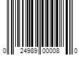 Barcode Image for UPC code 024989000080